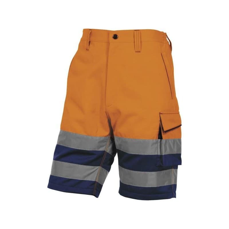 Bermudas hv panostyle bermuda hv panostyle orange t2xl 200 - 300 g entre 4 et 6 2xl polyester / coton orange bermuda 1 pièce(s) classe 1 - delta plus