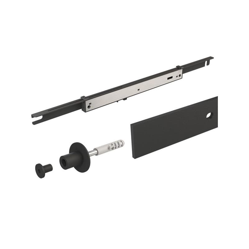 Kits rail pour ferrures roc design kit rail 2,40m pour baie de 1200 mm max - roc design 1 kit(s) - mantion sas