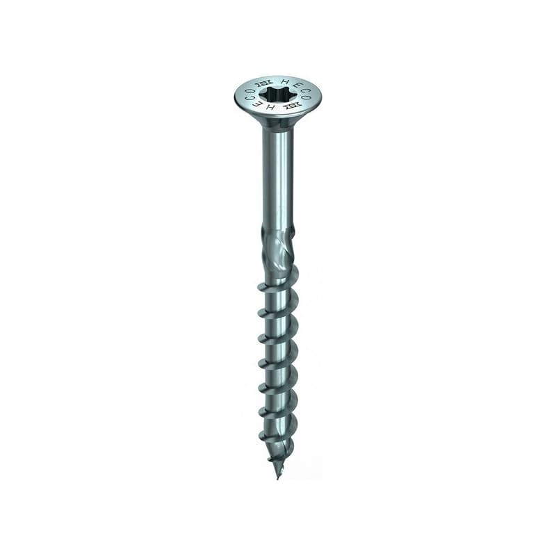 Vis Ă bois heco-topix plus tĂȘte fraisĂ©e charpente-mob tĂȘte fraisĂ©e (tf) torx (x) bois, bois dur 8 mm 180 mm 1 boĂźte(s) de 100 piĂšce(s) assemblage bois