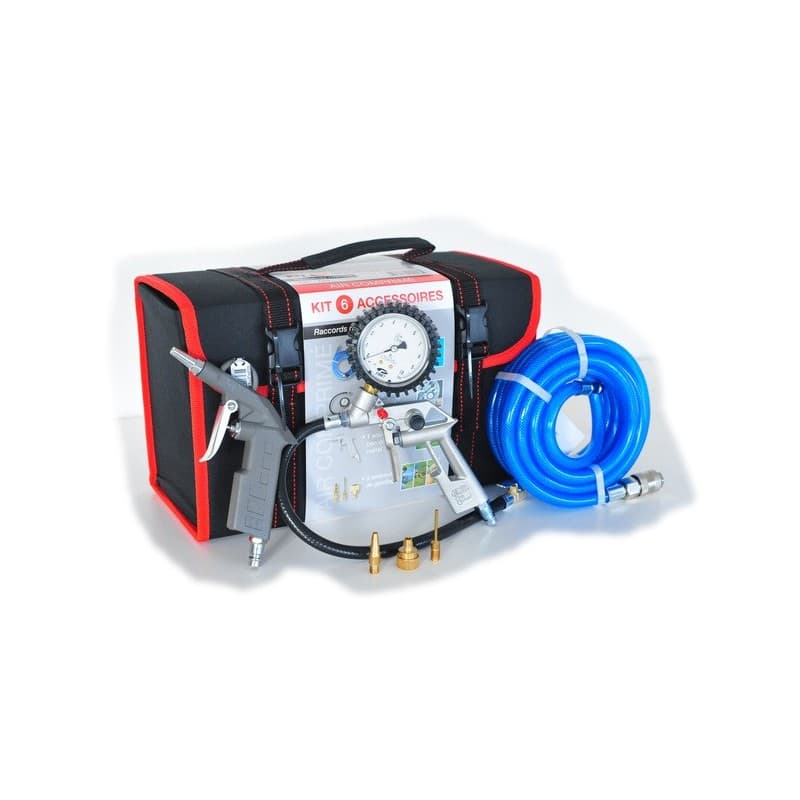 Kit air comprimé 6 accessoires kit air comprimé 6 accessoires 1 pièce(s) - prodif