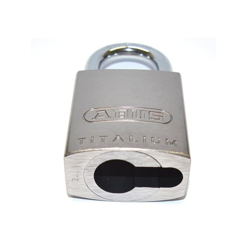 Cadenas titalium pour demi-cylindre européen cadenas pour cylindre titalium 86ti - 55 mm 1 pièce(s) - abus france