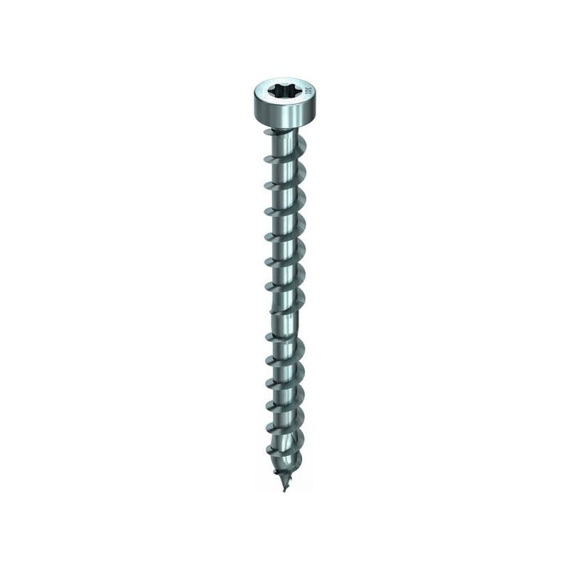 Vis heco-topix+Âź cc combi connect - connection de charpente torx (x) tĂȘte cylindrique (c) bois 130 mm assemblage bois, charpente en bois 6.5 mm 1 boĂźt