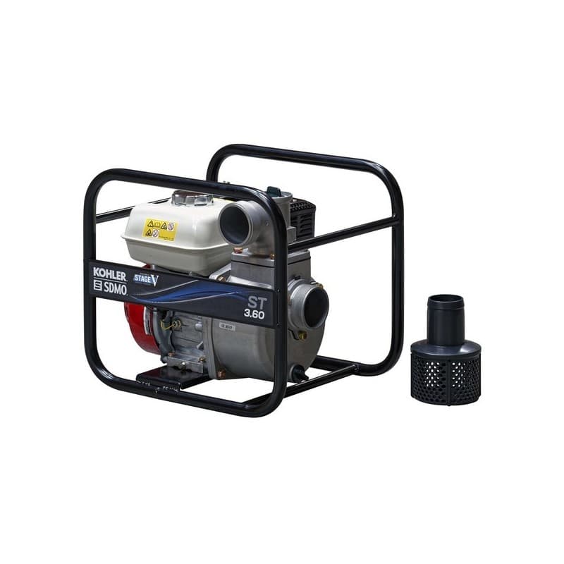 Motopompe 54 m³ 4 eaux claires, eaux peu chargées motopompe 54 m³ 1 pièce(s) 54 m³/h - sdmo industries