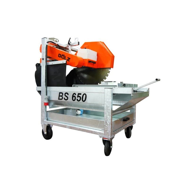 Scie de maçon bs650 400v 5,5kw 50hz secteur 60 mm 260 mm 650 mm 500 mm 230 kg scie de maçon bs650 400v 5,5kw 50hz 1 pièce(s) - golz