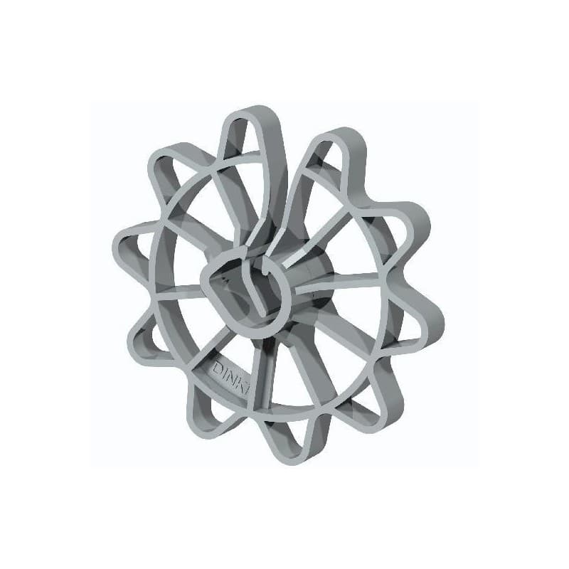 Cale d'armature verticale cales d'armature étoile 30 4/12 mm 1 sachet(s) de 500 pièce(s) - plaka group