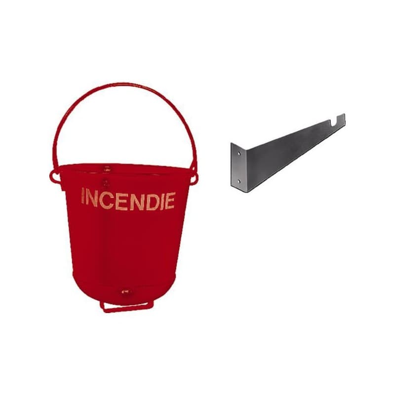 Seau à fond rond avec support dds incluse seau à fond rond avec support dds incluse 1 pièce(s) - desautel