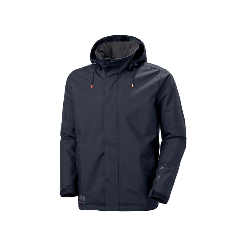 Veste de pluie oxford shell 200 - 300 g 2xl entre 1 et 3 polyester bleu veste 1 pièce(s) veste de pluie oxford shell bleu t2xl - helly hansen