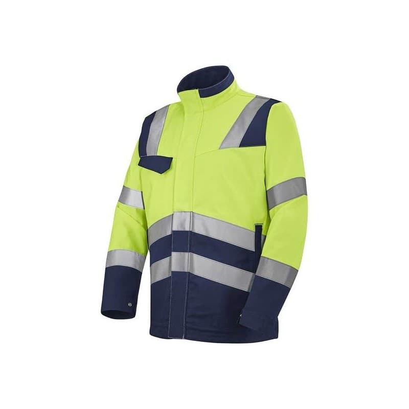 Blouson fluo safe xp 200 - 300 g entre 1 et 3 t1 polyester / coton blouse 1 pièce(s) blouson fluo safe xp jaune/marine t1 bleu , jaune - cepovett