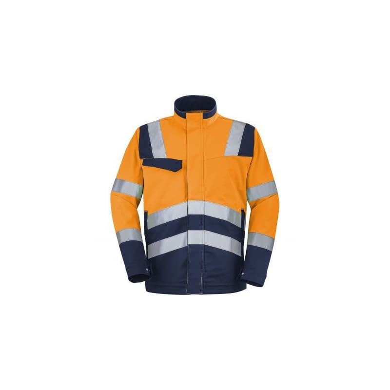 Blouson fluo safe xp 200 - 300 g entre 1 et 3 t0 polyester / coton blouse 1 pièce(s) blouson fluo safe xp orange/buggatti t0 bleu , orange - cepovett