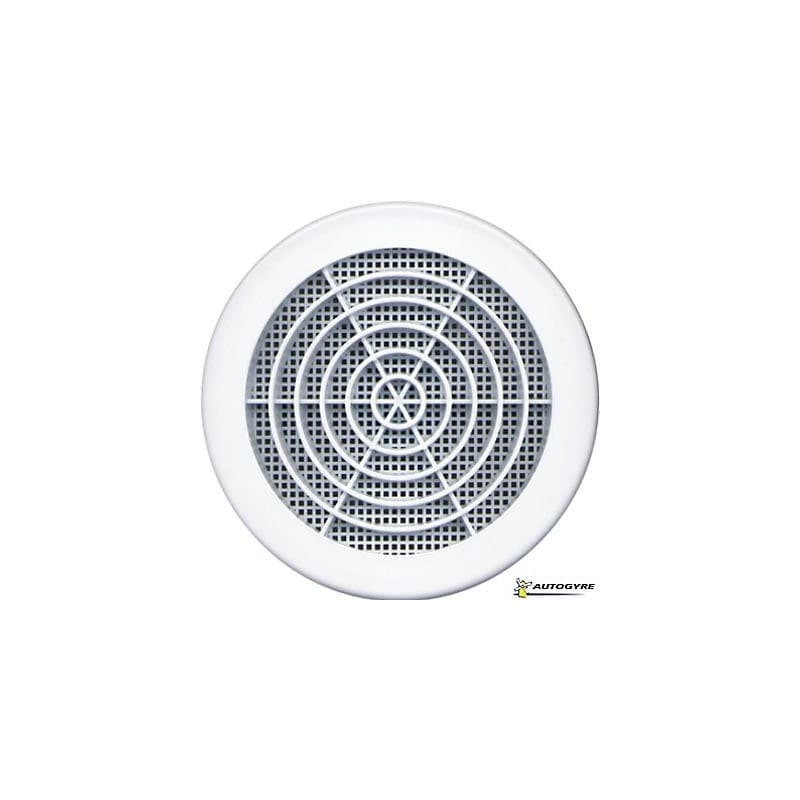 Grille de ventilation 1 pièce(s) grille à lames concentriques ø 125 blanc - autogyre