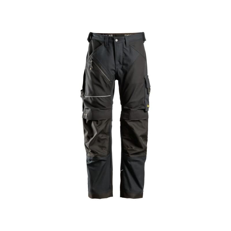 Pantalon ruff canvas 38 entre 4 et 6 noir 300 - 400 g coton / polyester pantalon 1 pièce(s) pantalon ruff canvas noir t38 - snickers workewear