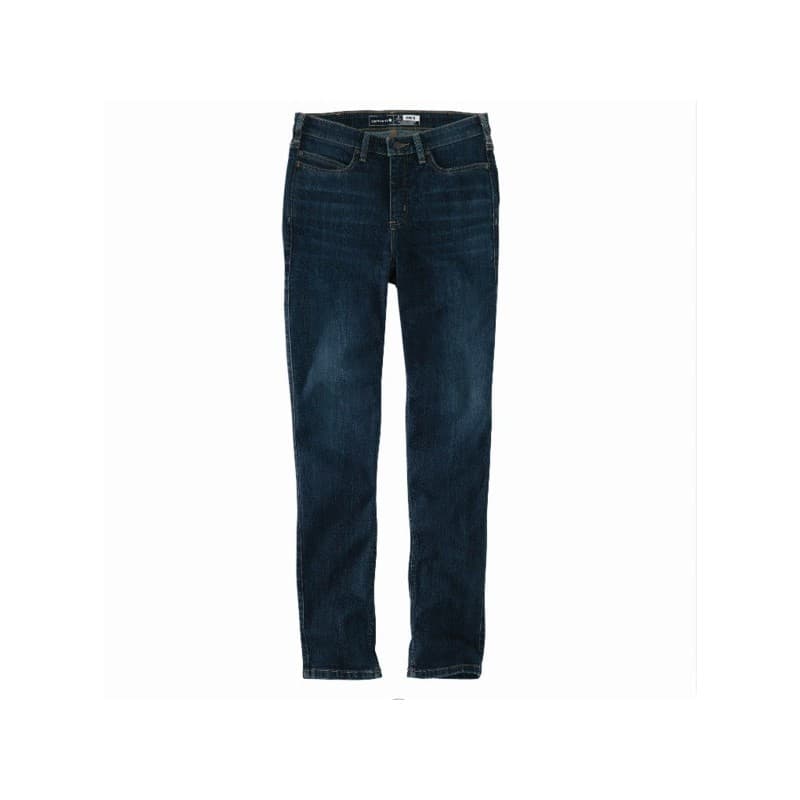 Jean femme rugged flex 300 - 400 g entre 1 et 3 bleu 34 jean 1 pièce(s) jean femme rugged flex bleu foncé t34 coton / polyester, spandex - carhartt