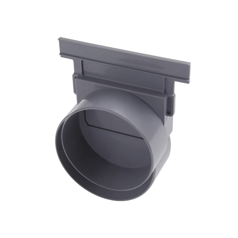 Caniveaux connecto fond/naissance ø 100 pour caniveau haut 1 pièce(s) - nicoll