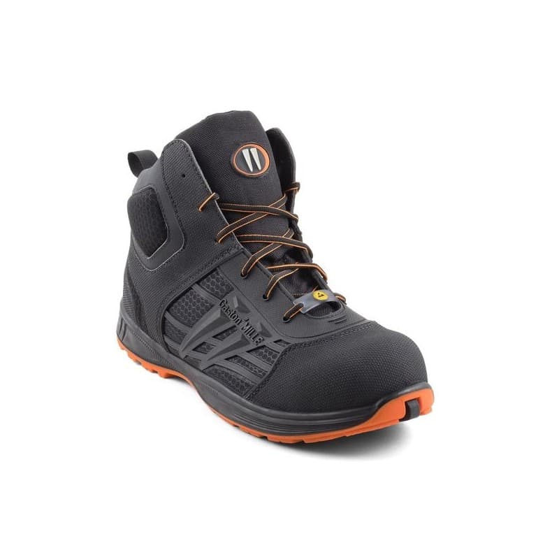 Chaussures de sécurité hautes neptune s3 textile aluminium 39 pu thermoplastique toile 1 paire(s) chaussures sécurité hautes neptune s3 t39 an - prote