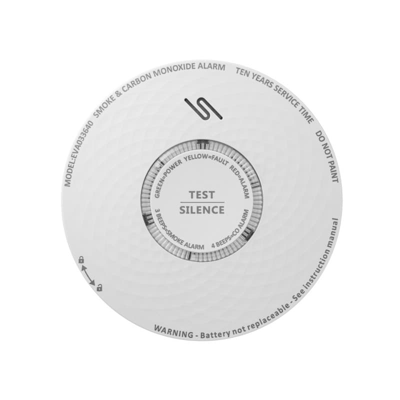 Détecteur combiné de fumées et monoxyde 10 ans détecteur combiné de fumées et monoxyde 10 ans 1 pièce(s) - cofalog