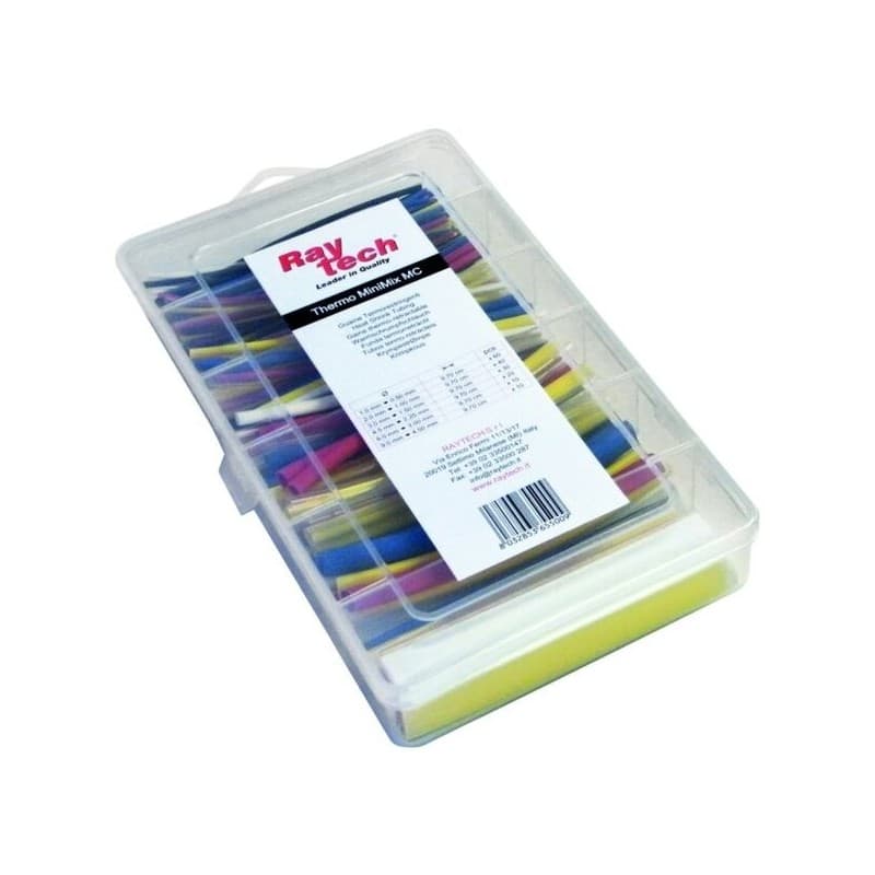 Manchon thermoretractable 1 coffret(s) de 170 pièce(s) coffret manchons thermoretractables couleurs - sfgp