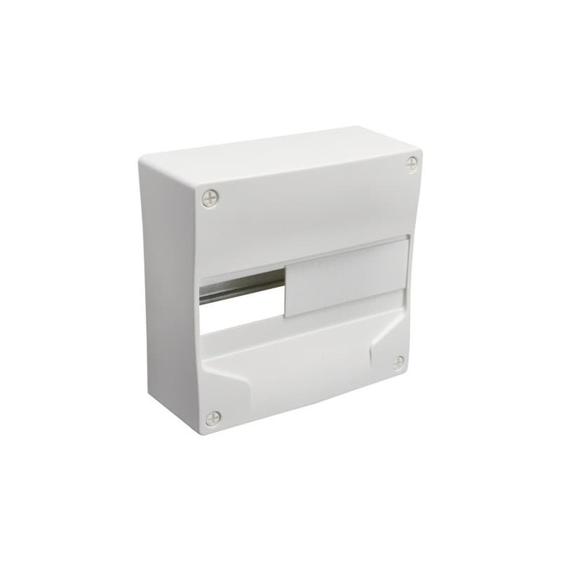 Coffret modulaire vide tableau électrique 1 pièce(s) coffret vide 1 rangée 13 modules 230x232x94 mm - debflex