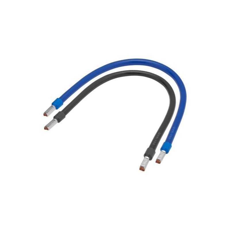 Connexions pour tableau électrique 1 sachet(s) de 2 pièce(s) cordon de repiquage phase + neutre 10mm², 300mm - debflex