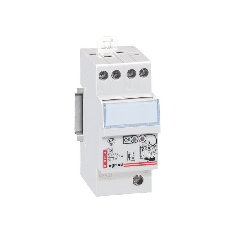 Parafoudre modulaire protection intégrée 1 pièce(s) parafoudre modulaire protection intégrée - legrand snc