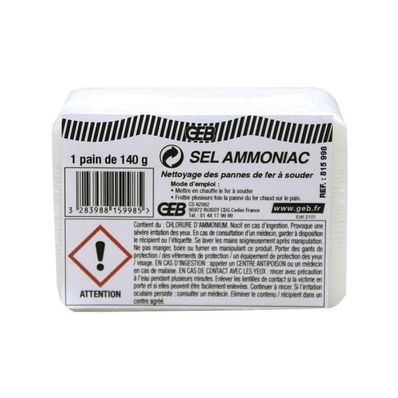 Pain acide 140 g 1 pièce(s) pain acide 140 g - geb sas