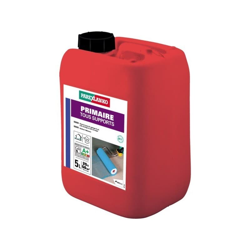 Primaire tous supports bleu 1 bidon(s) de 5 litre(s) primaire tous supports 5 litre(s) - sika france sas - parexlanko