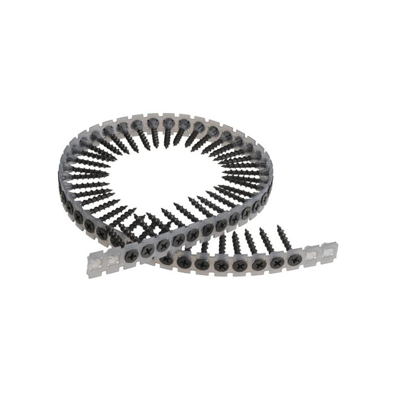 Vis pour plaque de plâtre - acier phosphaté 25 mm acier 3.5 mm philips (h) tête trompette pose de plaque de plâtre 1 boîte(s) de 1000 pièce(s) vis pla