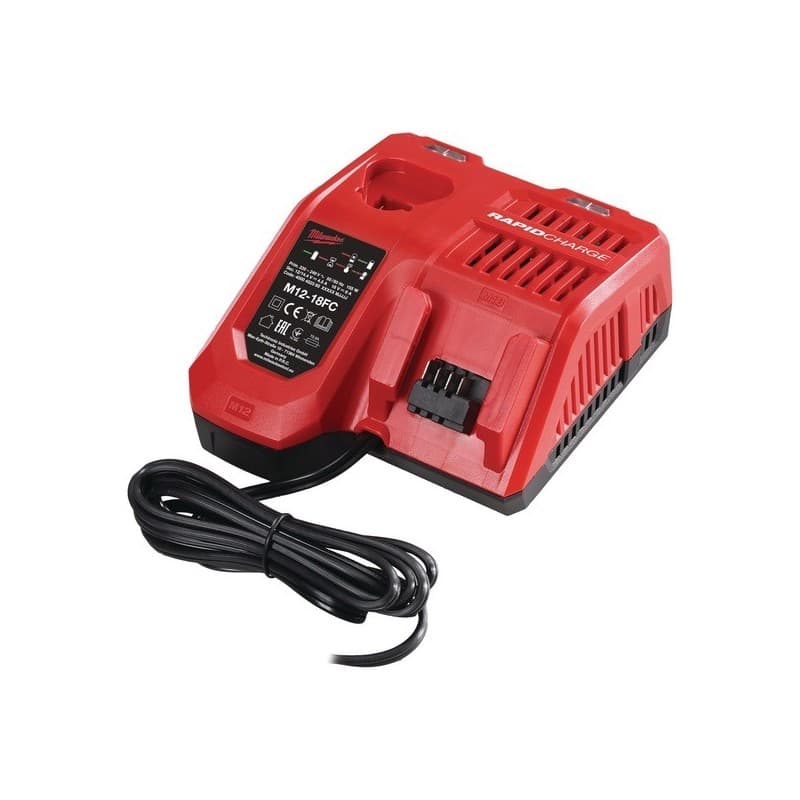 Chargeur rapide 12v 18fc 1 pièce(s) chargeur rapide 12v 18fc 18 v 6 a - milwaukee
