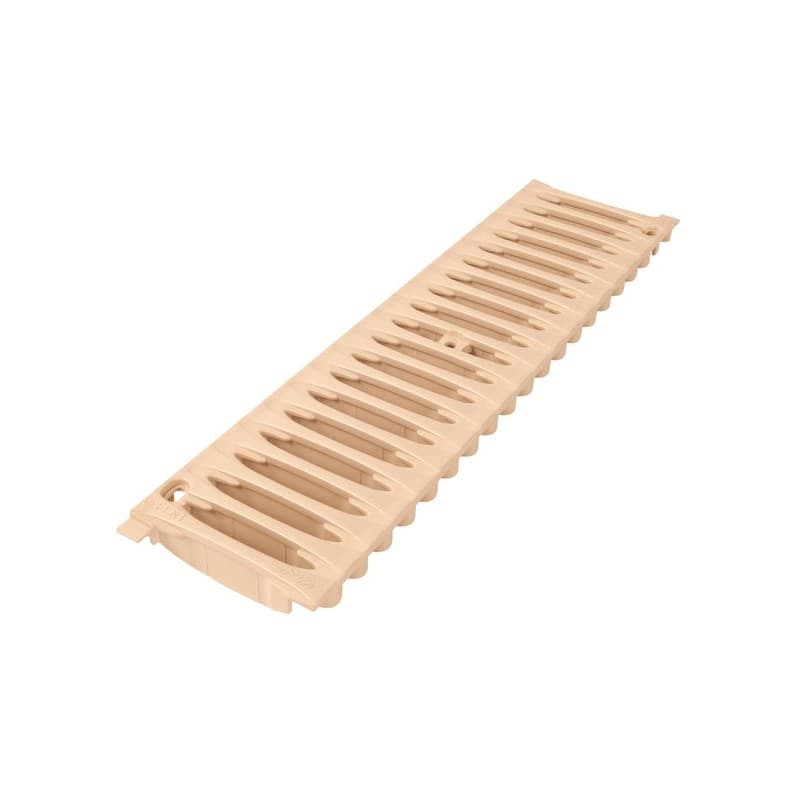 Grilles pvc pour caniveaux connecto grille caniveau a15 - 580 cm²/ml sable 1 pièce(s) - nicoll