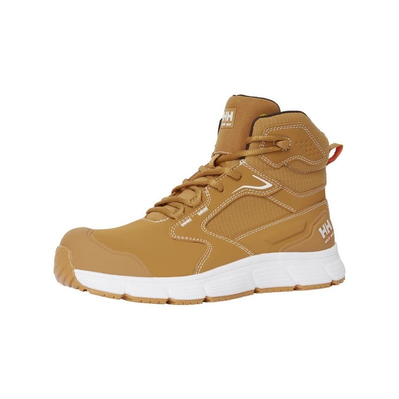 Chaussures de sécurité hautes kensington textile 36 composite polyuréthane pu thermoplastique 1 paire(s) chaussures hautes kensington beige t36 hro -