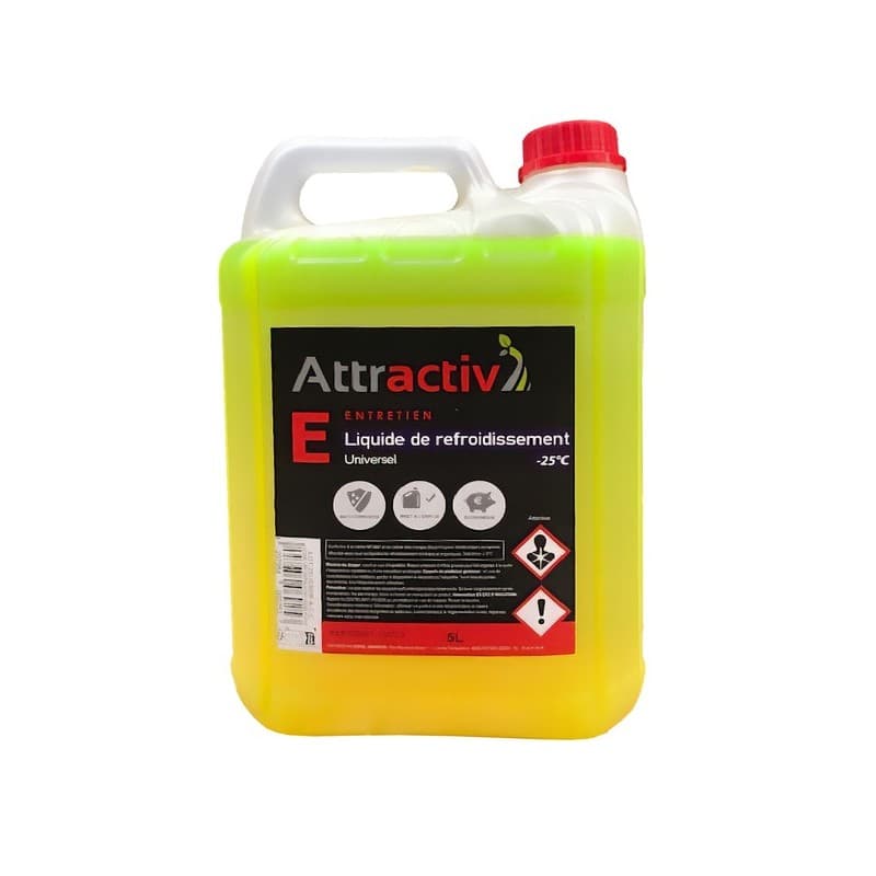 Liquide de refroidissement universel standard -25°c 1 bidon(s) de 5 litre(s) liquide de refroidissement universel standard -25°c - cofalog