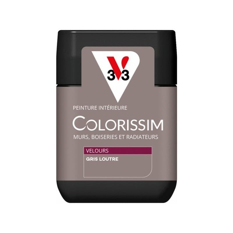 Peinture biosourcée colorissim - murs, boiseries et radiateurs supports neufs ou sains intérieur acrylique soigné brosse/rouleau, pistolet sans air ea