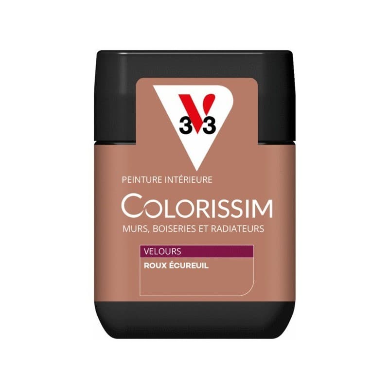 Peinture biosourcée colorissim - murs, boiseries et radiateurs supports neufs ou sains intérieur acrylique soigné brosse/rouleau, pistolet sans air ea