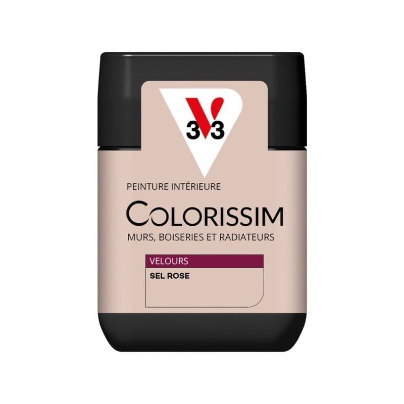 Peinture biosourcée colorissim - murs, boiseries et radiateurs supports neufs ou sains intérieur acrylique soigné brosse/rouleau, pistolet sans air ea