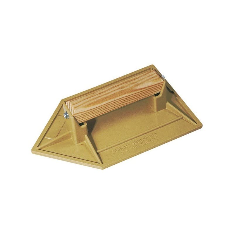 Taloches en abs jaune taloche abs jaune pointue 27 x 18 cm 270 mm 1 pièce(s) 180 mm abs taloche simple pointue - sofop taliaplast