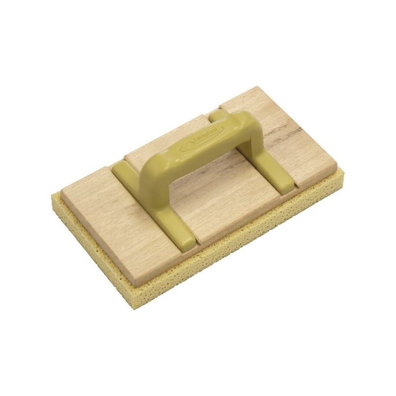 Taloche bois éponge 14 x 25 cm 250 mm taloche bois éponge 14 x 25 cm 1 pièce(s) bois rectangulaire taloche à éponge - sofop taliaplast