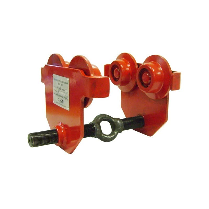 Chariots porte-palan chariot porte-palan par poussée cmu 0,50 t manuel 500 kg 1 pièce(s) - levac