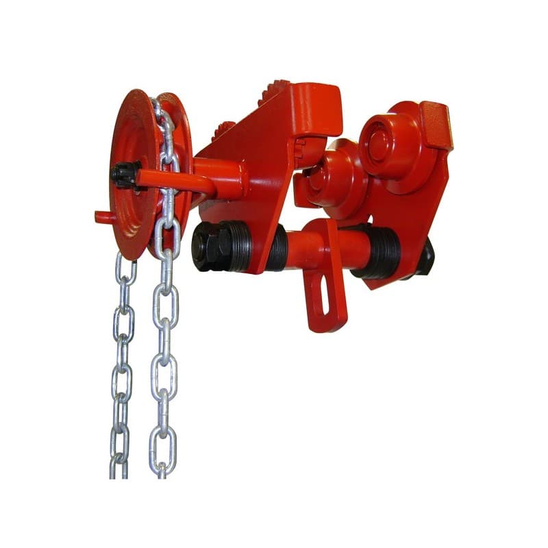 Chariots porte-palan chariot porte-palan par chaine cmu 0,50 t manuel 1 pièce(s) 3 m - levac