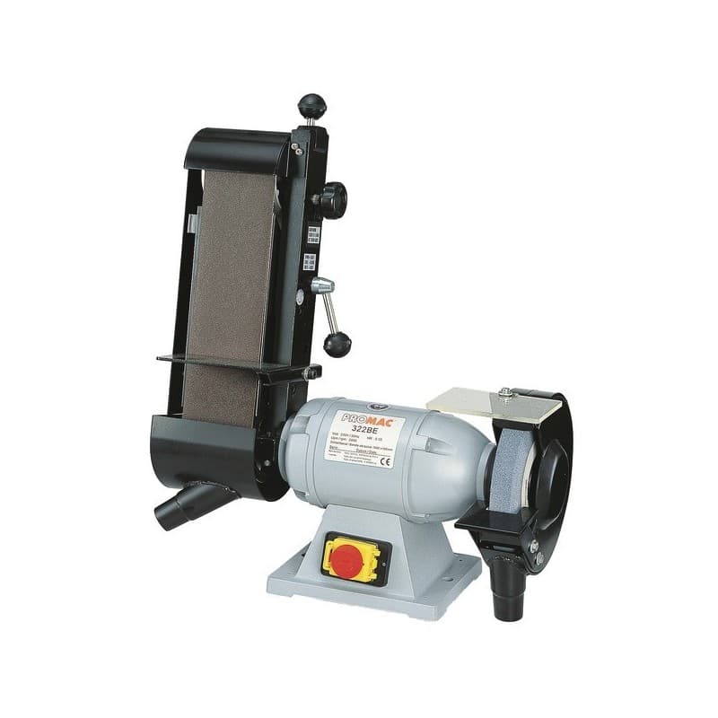 Touret à meule-bande 400 v - 0,55 kw triphasé 400v touret à meule-bande 400 v - 0,55 kw 27 kg 1 carton(s) de 1 pièce(s) 200 mm 550 w meule-bande 2850