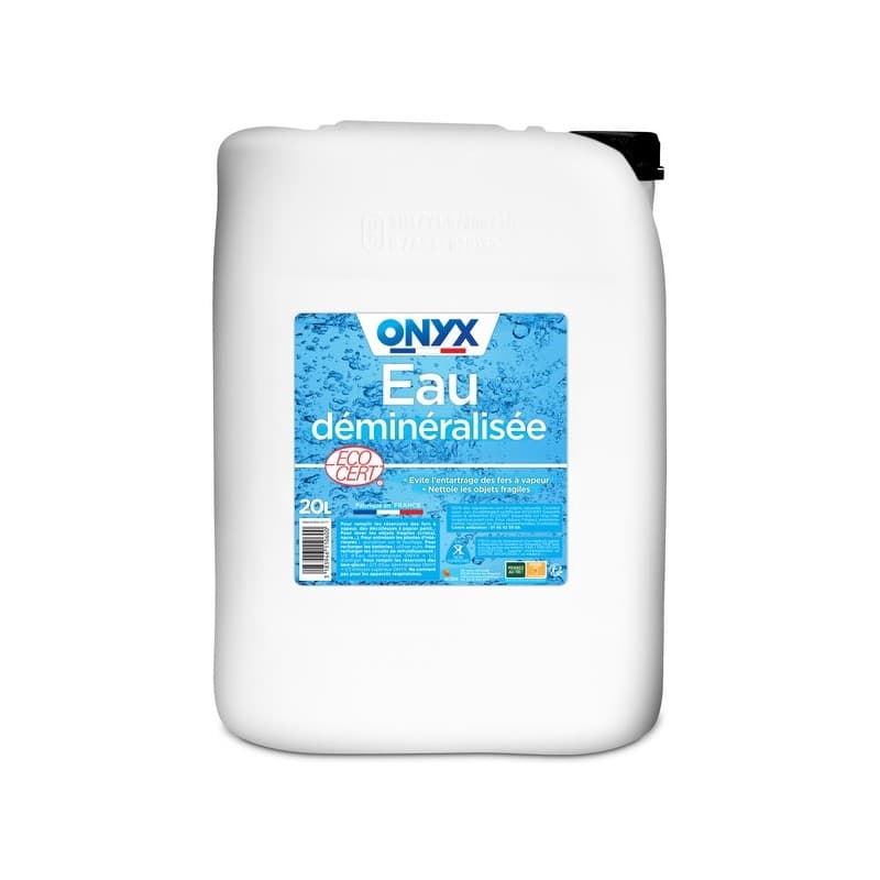 Eau démineralisée eau démineralisée 1 bidon(s) de 20 litre(s) 20 litre(s) - onyx