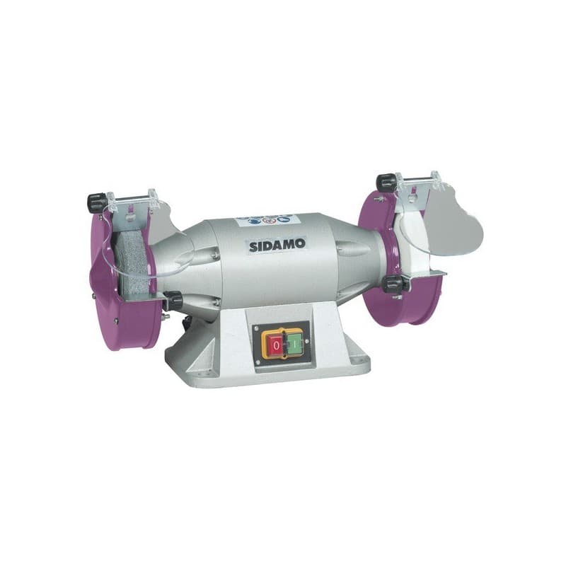 Touret à meuler tm 150 - 230 v - 0,52 kw monophasé 230v 15.5 kg 2800 tr/min 1 carton(s) de 1 pièce(s) touret à meuler tm 150 - 230 v - 0,52 kw 150 mm