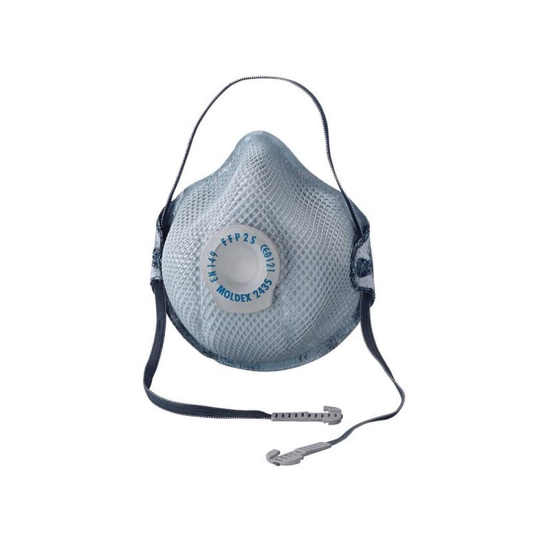 Masques ffp2 nrd + odeurs avec soupape oui jetable type p ffp2/p2 masques ffp2 nrd + odeurs avec soupape 1 boîte(s) de 10 pièce(s) - moldex metric