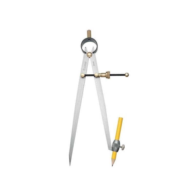 Compas à ressort porte crayon 250 mm compas à ressort porte crayon 250 mm 1 pièce(s) - wilmart