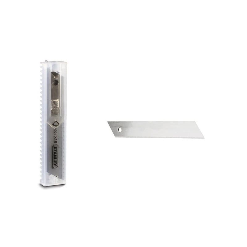 Lames de cutter 9 mm lames cutter 9 mm 1 blister(s) de 10 pièce(s) - stanley division construction