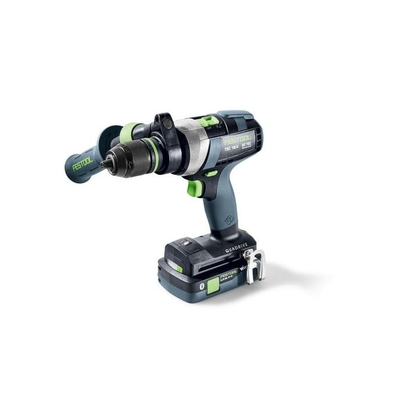 Perceuse-visseuse sans fil quadrive tdc 18/4 5,2/4,0 i-plus 1.3 kg 2 batterie 13 mm moteur sans charbon 5.2 ah 3600 trs/min 1 pièce(s) perceuse-visseu