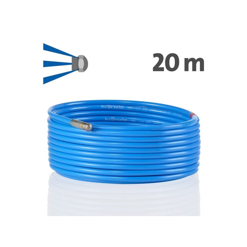 Flexibles de débouchage de canalisations avec buse flexible de nettoyage canalisation avec buse 20ml 1 pièce(s) - kranzle