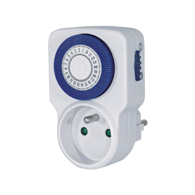 Minuterie journalière mécanique programmable 1 pièce(s) minuterie journalière mécanique programmable - brennenstuhl