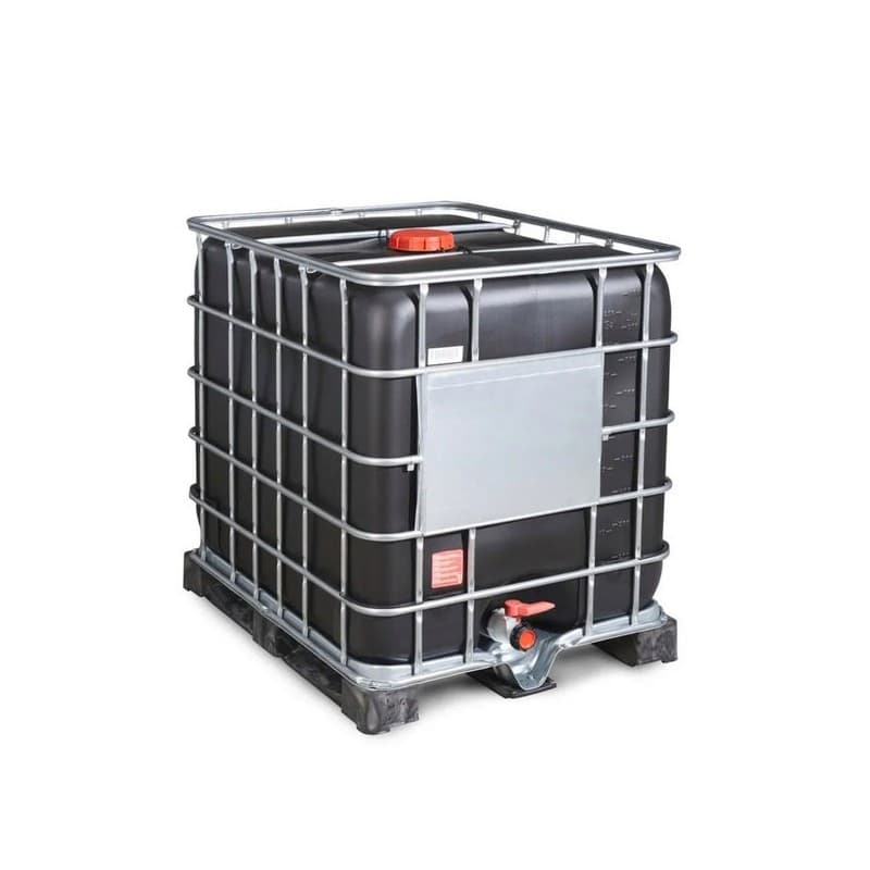 Cuve ibc anti-uv noire reconditionnée 1000l - 1170x1200mm 1 unité(s) 1.17 m cuve ibc anti-uv noire reconditionnée 1000l - 1170x1200mm 1000 litre(s) 1