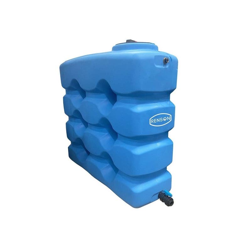 Cuve stockage verticale bleue pré-équipée pour espace réduit 1 unité(s) cuve stockage bleue verticale 2000l - 1875x1960mm - 79kg polyethylene 1.875 m