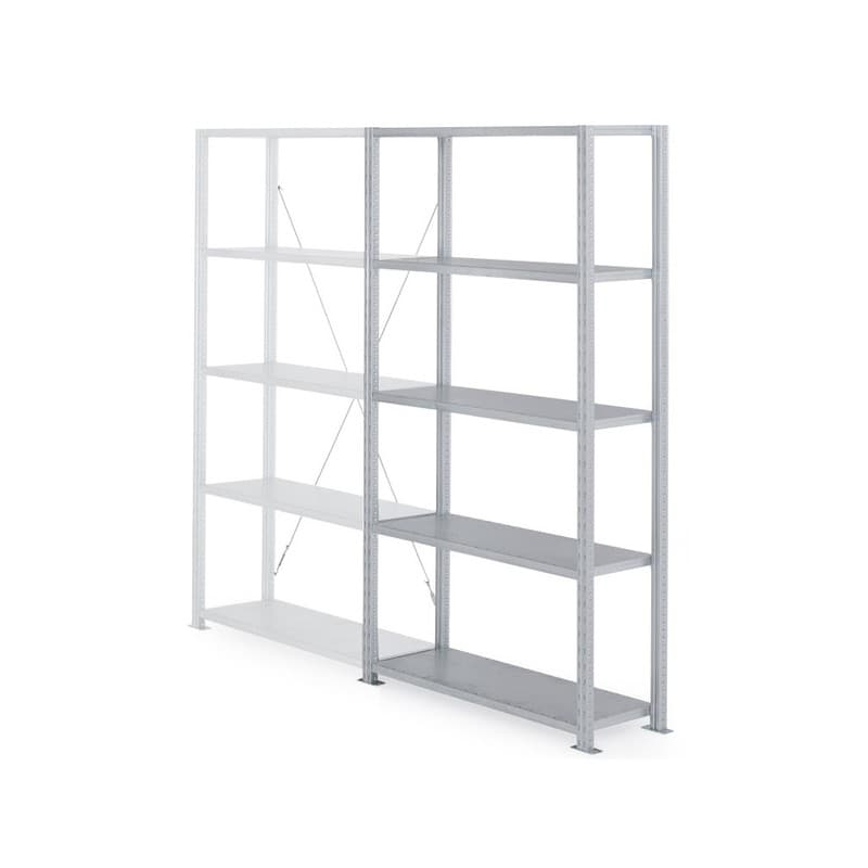 Rayonnage mi-lourd advance 1 pièce(s) rayonnage advance prof. 500mm 310 kg/niv. élément suivant 1000 mm élément suivant mi-lourd 500 mm 310 kg 3000 kg