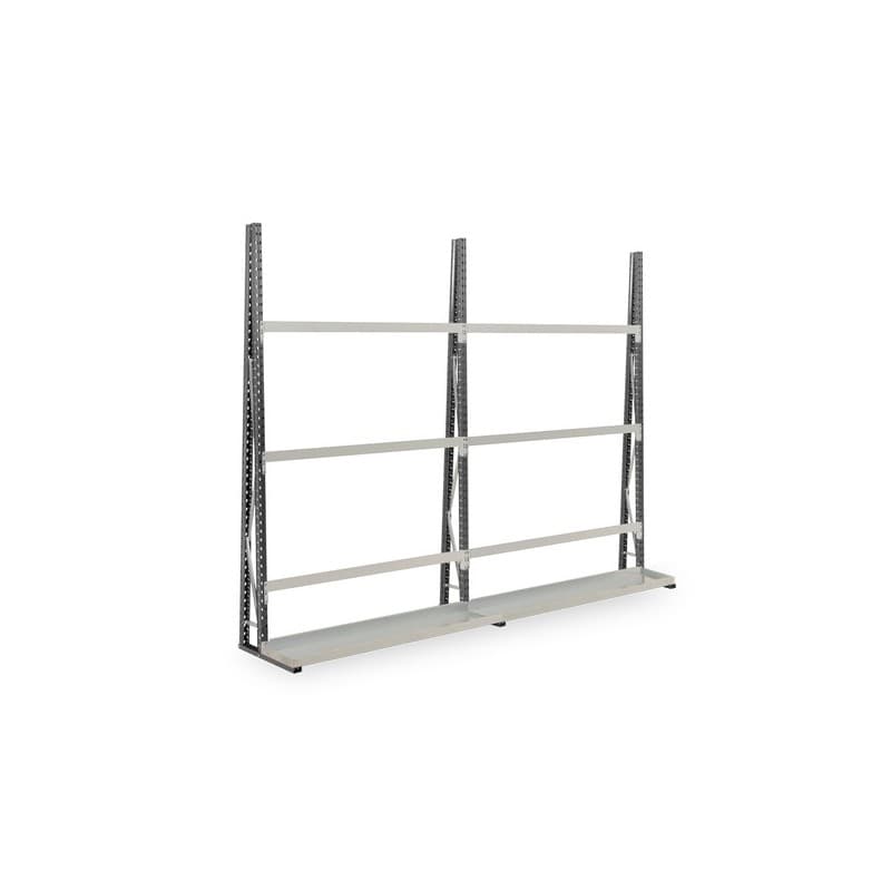 Rayonnage vertical epsivol rayonnage simple face 2500x1800x760 mm élément départ 1 kit(s) élément de départ 2500 mm vertical 760 mm 1800 mm - manorga